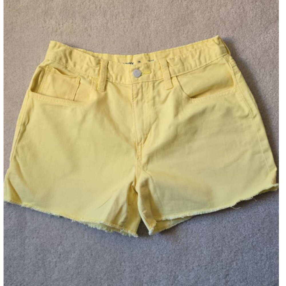 🌞 Old Navy‎ High-Rise Frayed Hem Denim Shorts | Girls Size 14 Plus🌞